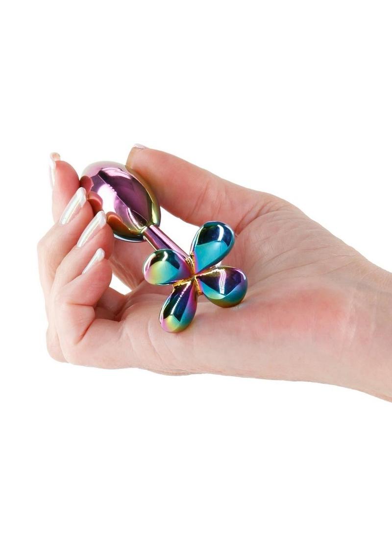 Rear Assets Clover Aluminum Anal Plug – Smoke Finish