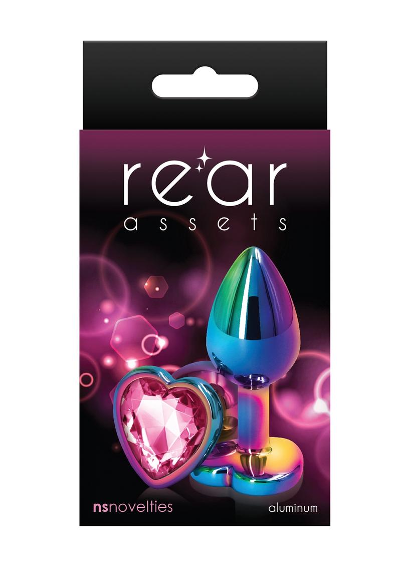 Rear Assets Multicolor Heart Anal Plug