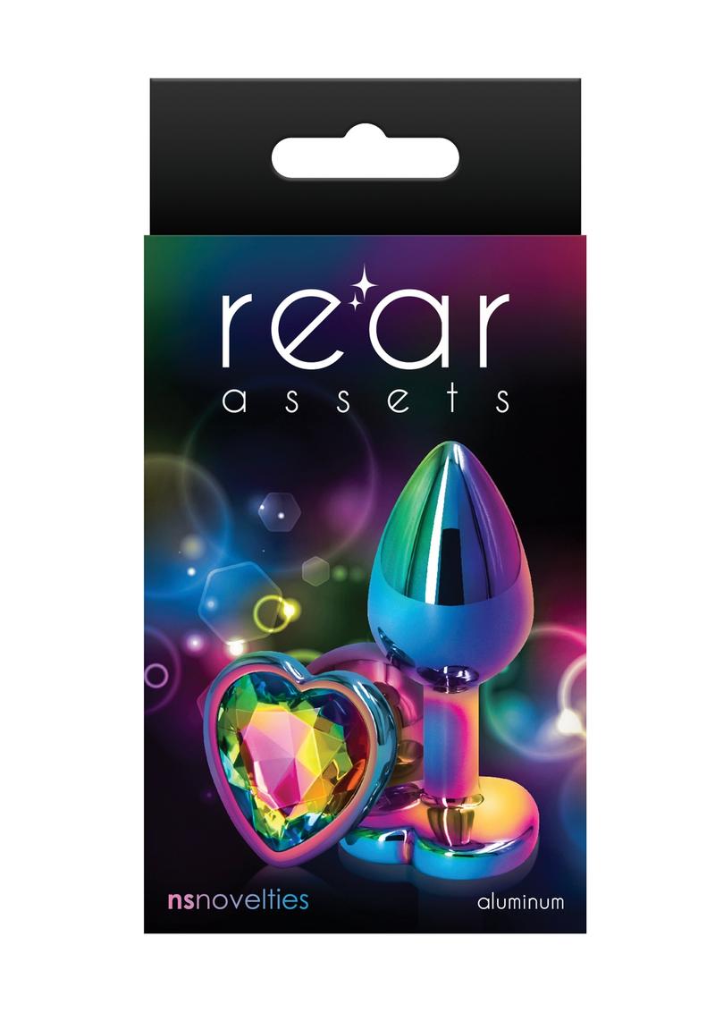 Rear Assets Multicolor Heart Anal Plug