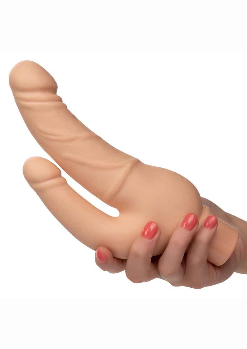 CalExotics Rechargeable Power Stud Over Vibrating Double Dong