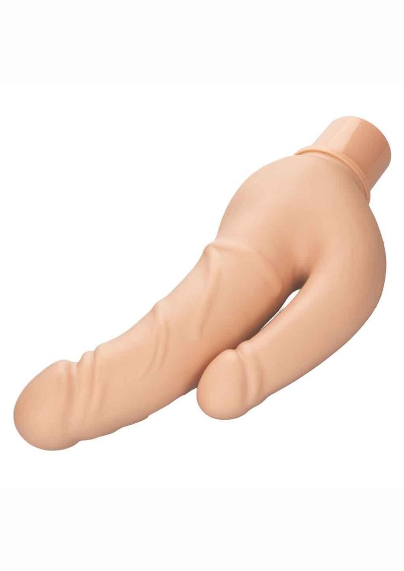 CalExotics Rechargeable Power Stud Over Vibrating Double Dong