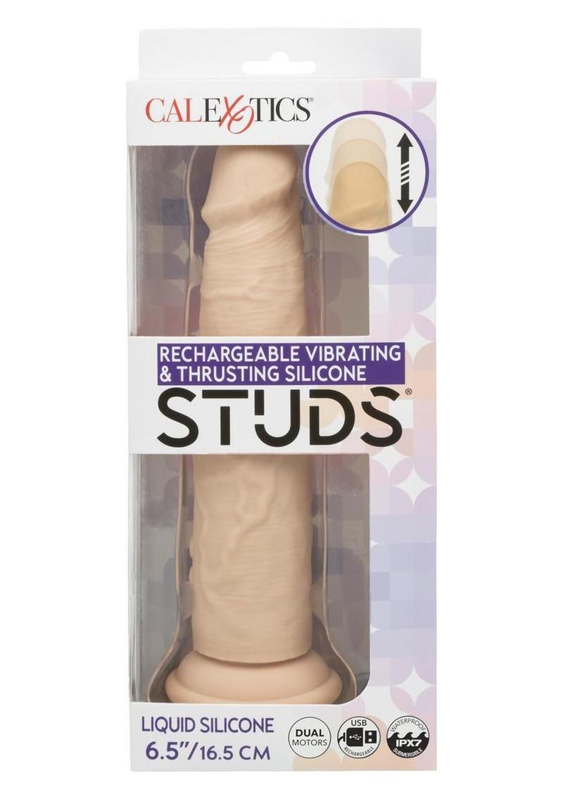 CalExotics Vibrating and Thrusting Silicone Studs
