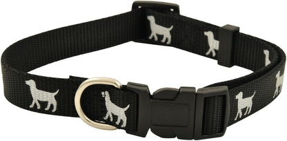 Jeffers Reflective Hound Series Adjustable Nylon Dog Collars