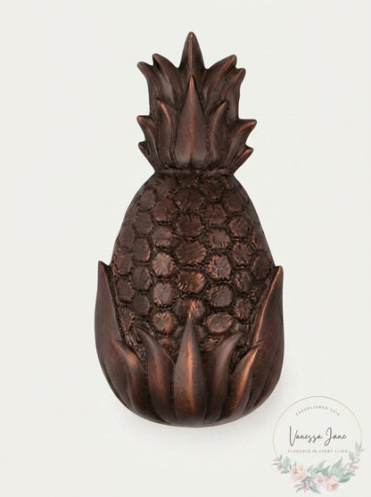 Michael Healy Oiled Bronze Hospitality Pineapple Door Knocker