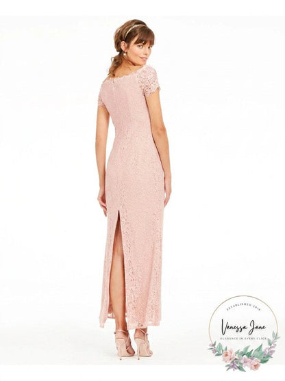Adrianna Papell Off-the-Shoulder Lace Gown, Size 2