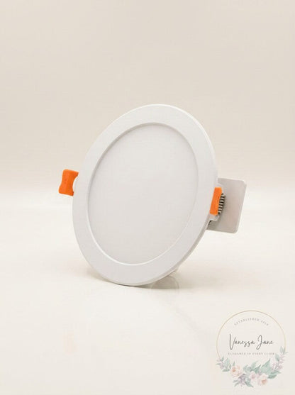 Halo Hlb 6 In. White Round Integrated Led Recessed Light Direct Mount Kit
