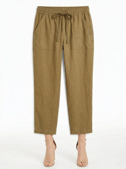 Guess Womens Anya Casual Solid Cargo Pants, Size 4