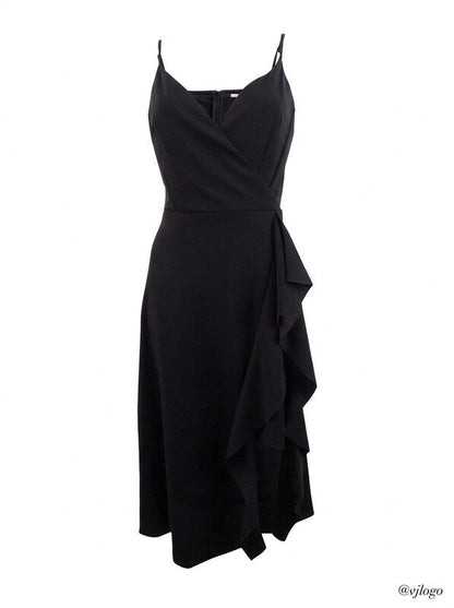Rachel Rachel Roy Womens Plus Size Ruffled Faux-Wrap Dress, Size 20W