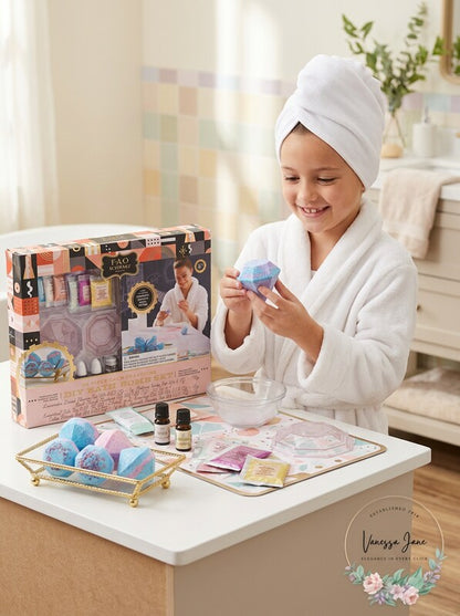 FAO Schwarz Calm Creations Spa-Ready Bath Bomb Set for Kids 25 Piece