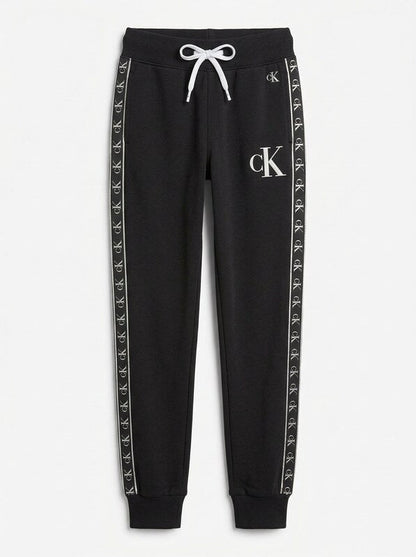 Calvin Klein Girls Ckp Contrast Pop Sweatpants, Size Medium/8-10