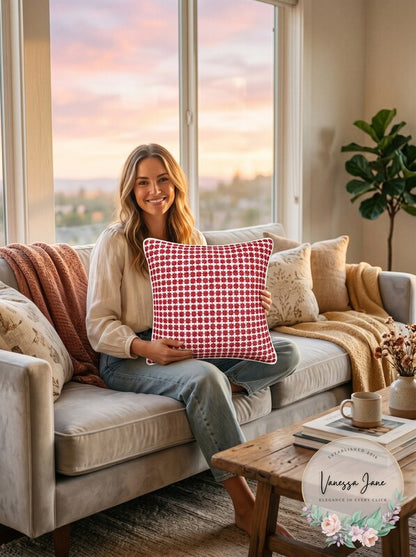 Sky Sunset Blossoms Decorative Pillow, 18 x 18 Various Colors