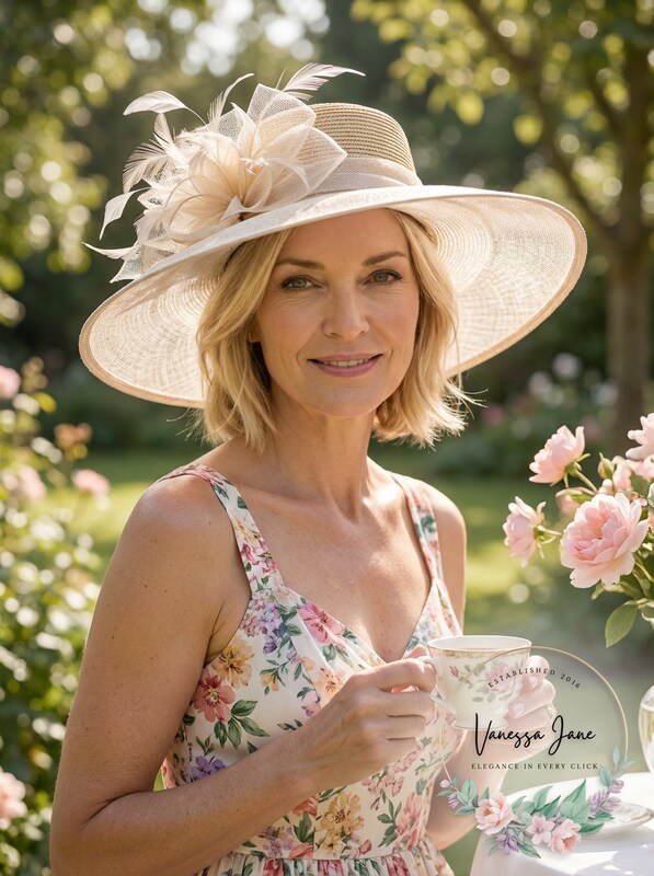August Hat Company Sheer Wide-Brim Hat