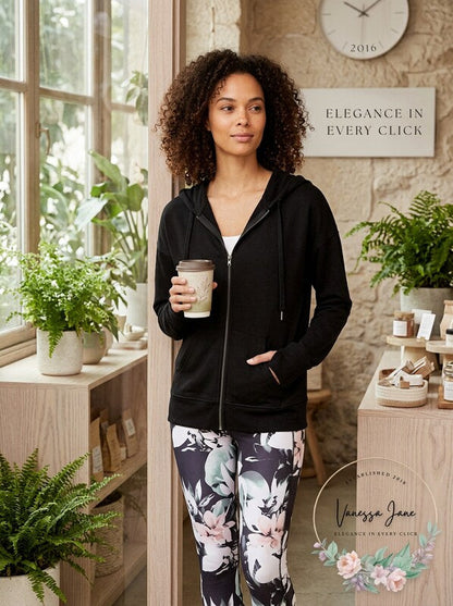 Ideology Zip Long Sleeve Hoodie, Size XS