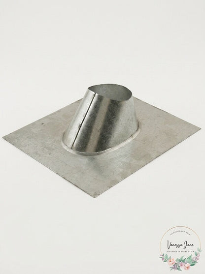 Lot of 5 Amerivent  4Ef Roof  Vent Flashing, 4inches