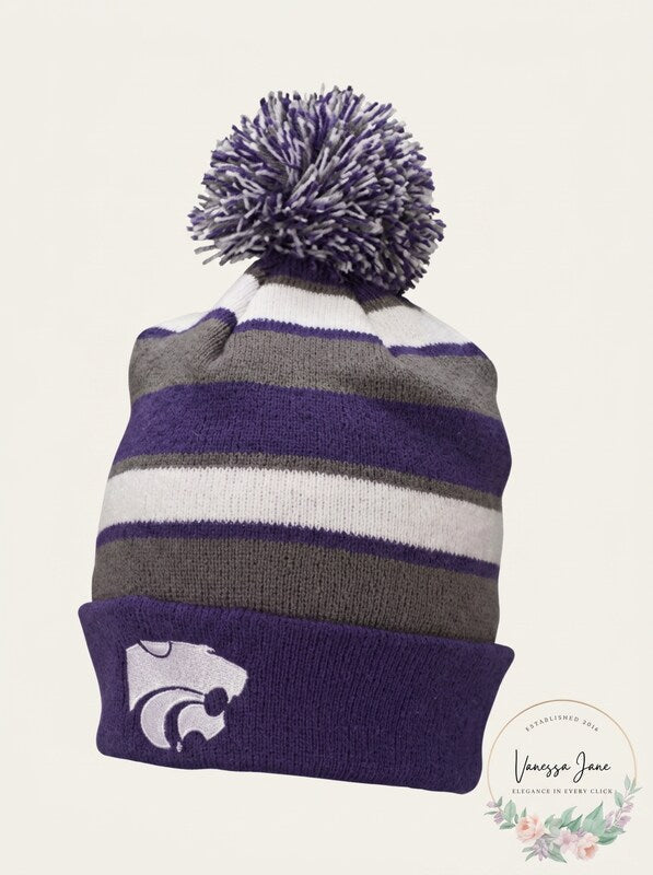 NCAA Kansas State Wildcats Adult Unisex Comeback Beanie One Size