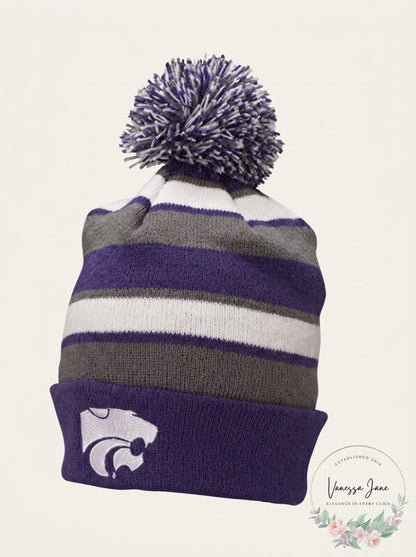 NCAA Kansas State Wildcats Adult Unisex Comeback Beanie One Size