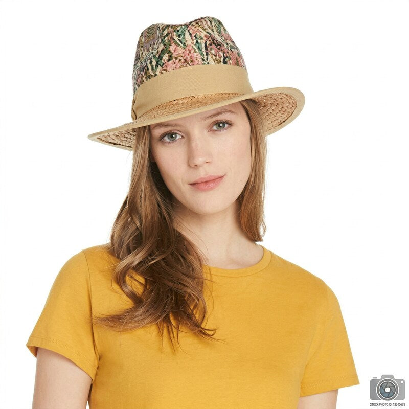Raffaello Bettini Floral Detail Hat