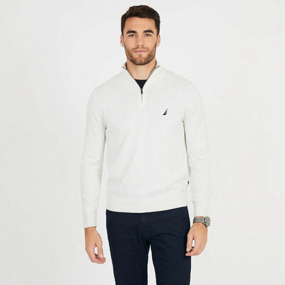 Nautica Mens Classic Fit Quarter-Zip Sweater, Size XS