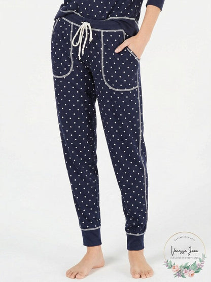 Jenni by Jennifer Moore Knit Jogger Pajama Pants, XS