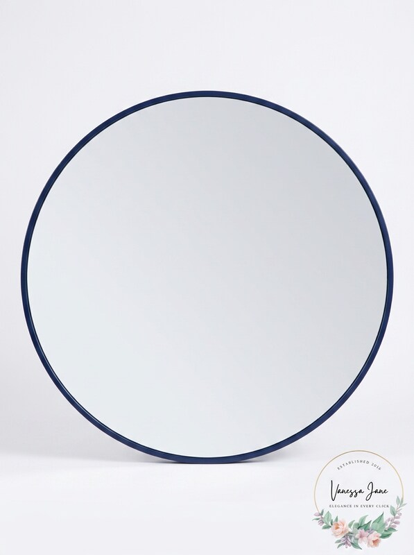 Elegant Lighting MR4044BL Eternity 42 X 42 inch Blue Wall Mirror
