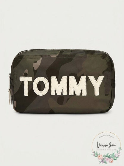 Tommy Hilfiger Nylon Camo Pouch