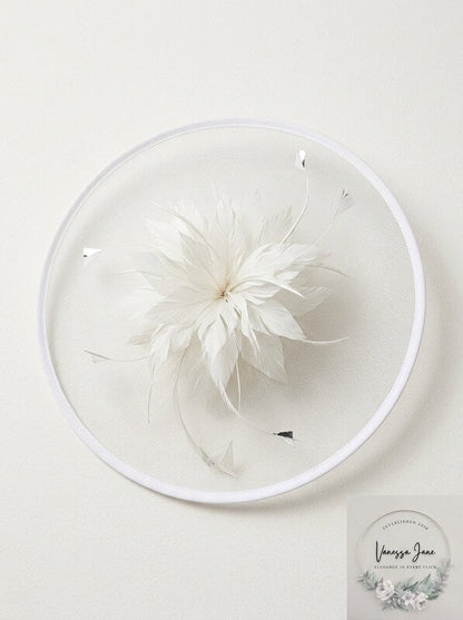 August Hat Company Jade Fascinator