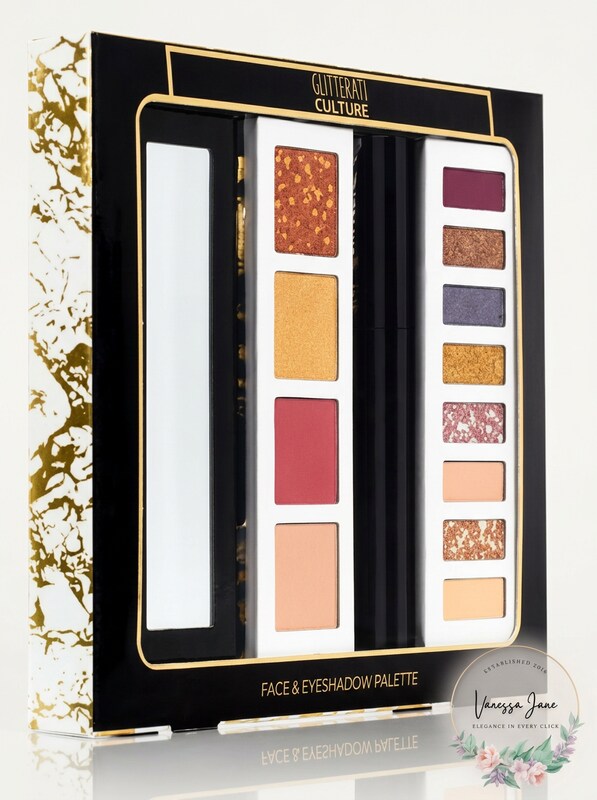 Glitterati Culture Double-Sided Face and Eyeshadow Palette