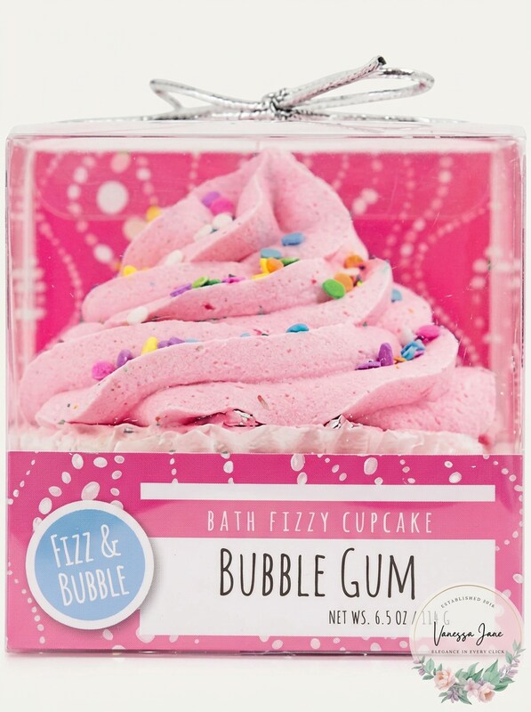 Fizz &amp; Bubble Bubble Gum Bath Fizzy Cupcake