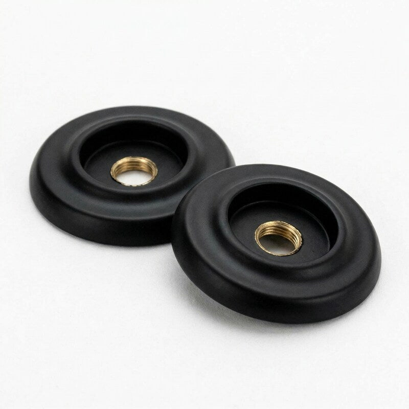 Traditional Backplate [Set of 2] Finish: Matte Black