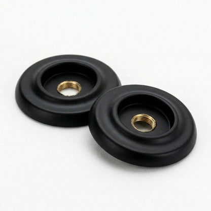 Traditional Backplate [Set of 2] Finish: Matte Black