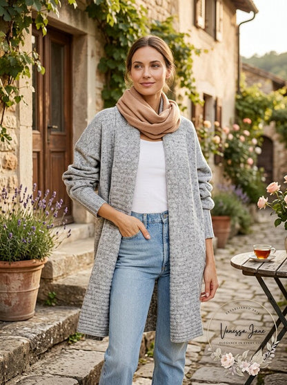 Joie Gwenna Longline Open Front Cardigan, Size XS