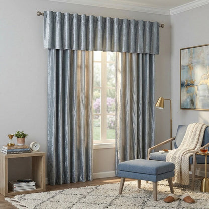 Madison Park Andora 50″ x 95″ Embroidered Curtain Panel