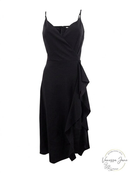 Rachel Rachel Roy Womens Plus Size Ruffled Faux-Wrap Dress, Size 20W
