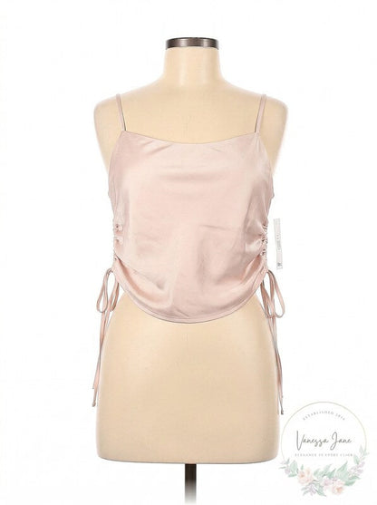 Lucy Paris Sienna Gathered Top, Size Large