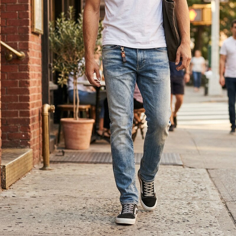 Buffalo David Bitton Mens Ash-x Tapered Jeans, 30x32