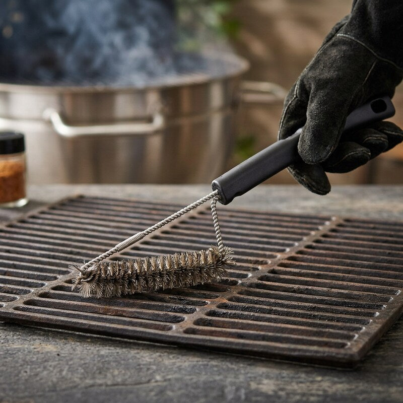 Mr. Bar-B-Q Oversized Deep Cleaning Dual Wire Grill Brush