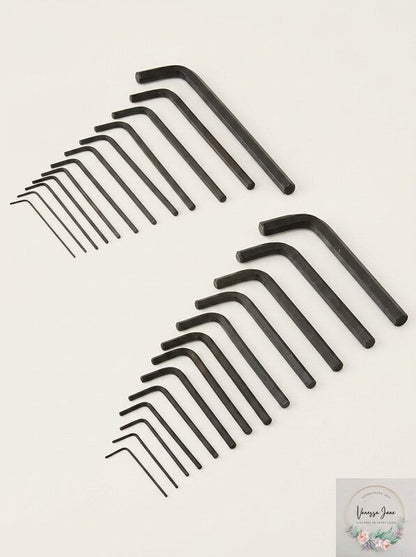 KC Professional 97325 25 Piece Long and Short Arm Hex Wrench Set