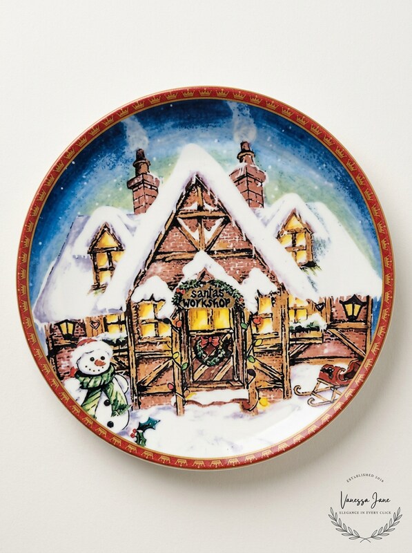 Vintage 2003 De Marco Christmas plate