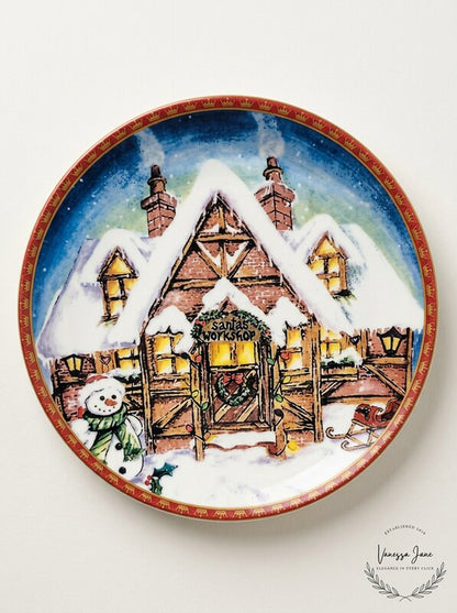 Vintage 2003 De Marco Christmas plate