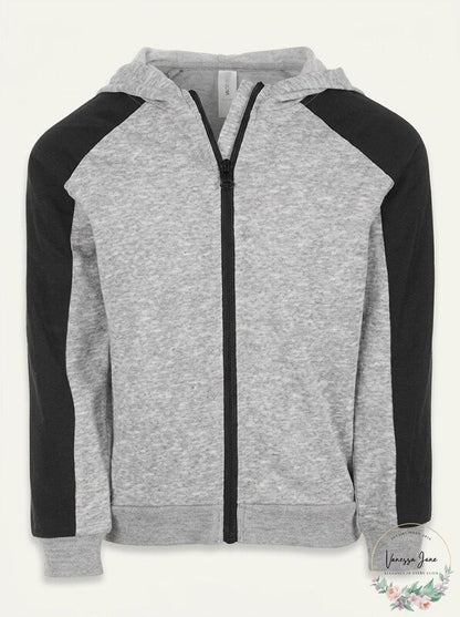 Ideology Girls Colorblocked Zip-up Hoodie, Size 2T