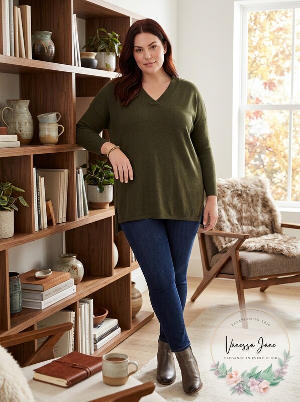 Style &amp; Co Petites High-low Over-sized Tunic Sweater, Petite Small
