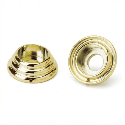 Alno A723 Traditional 7/8 Inch Diameter Shower Rod Mounting Bracket Set Polished