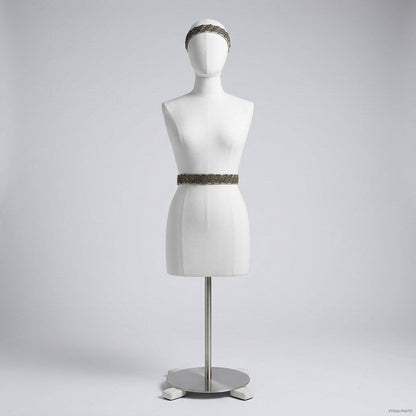 I.n.c. Clustered Beaded Stretch Belt,Large/XL-Pewter