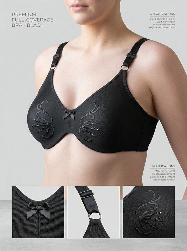 Rago Plus Size Womens Full Figure Underwire Minimizer Bra, Size 42