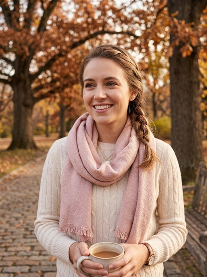 Steve Madden Scarf One Size/Pink