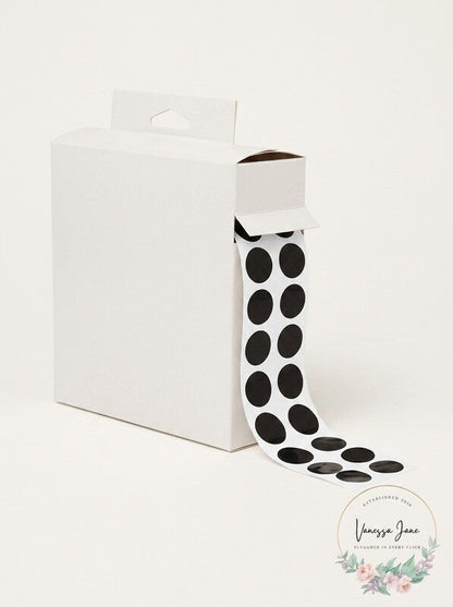 TAPE LOGIC Combo Pack, Dots, 3/4, Black, PK200
