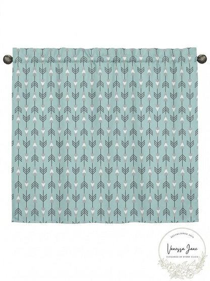 Arrow Print Window Valance Curtain For Sweet Jojo Designs Earth &amp; Sky