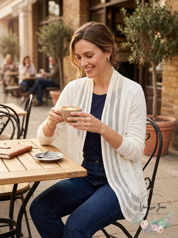Style &amp; Co. Womens Sweater Plus Open Front Cardigan, Size 3X