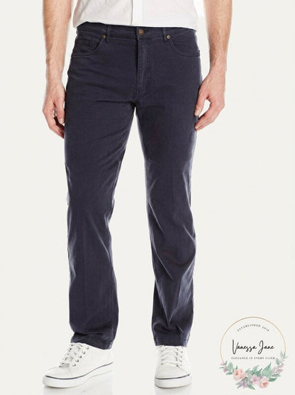 Michael Stars Men’s Classic Fit 5 Pocket Pants, Size 33