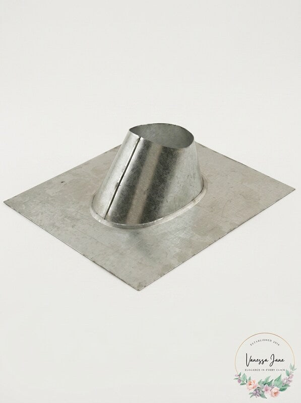 Lot of 5 Amerivent  4Ef Roof  Vent Flashing, 4inches